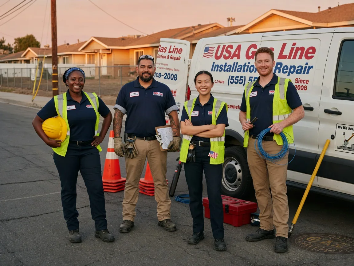 Gas Line Installation company in Wilsonville, IL